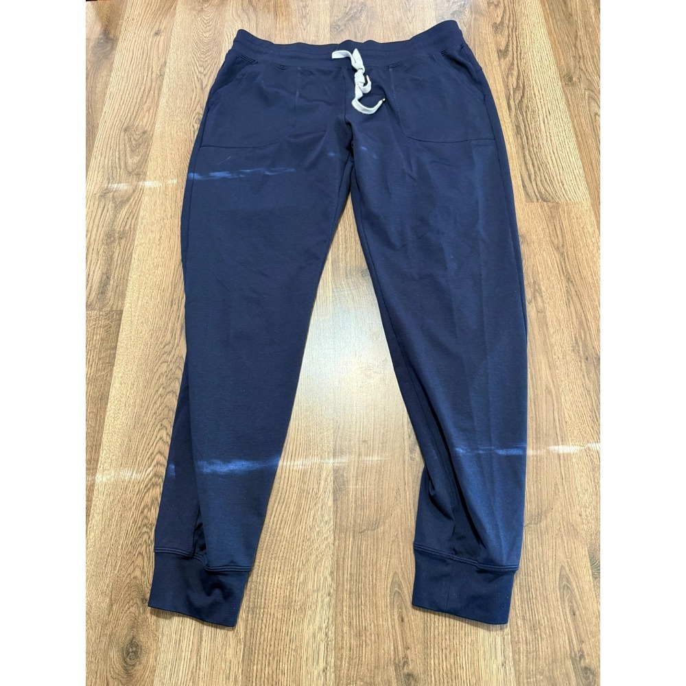 ZYIA Active Pants Mens XL Jogger Pants Blue Tie Waist Athletic Wear Activewear